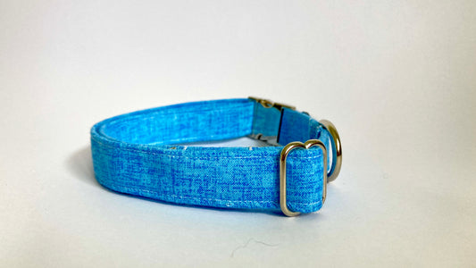 Feeling Blue: Handmade Dog Collar